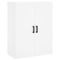 vidaXL Highboard Weiß 69,5x34x180 cm Holzwerkstoff vidaXL Highboard Weiß 69,5x34x180 cm Holzwerkstoff