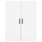 vidaXL Highboard Weiß 69,5x34x180 cm Holzwerkstoff vidaXL Highboard Weiß 69,5x34x180 cm Holzwerkstoff