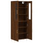 vidaXL Highboard Braun Eichen-Optik 69,5x34x180 cm Holzwerkstoff vidaXL Highboard Braun Eichen-Optik 69,5x34x180 cm Holzwerkstoff
