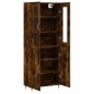vidaXL Highboard Räuchereiche 69,5x34x180 cm Holzwerkstoff vidaXL Highboard Räuchereiche 69,5x34x180 cm Holzwerkstoff