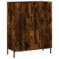 vidaXL Highboard Räuchereiche 69,5x34x180 cm Holzwerkstoff vidaXL Highboard Räuchereiche 69,5x34x180 cm Holzwerkstoff