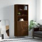 vidaXL Highboard Braun Eichen-Optik 69,5x34x180 cm Holzwerkstoff vidaXL Highboard Braun Eichen-Optik 69,5x34x180 cm Holzwerkstoff