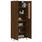 vidaXL Highboard Braun Eichen-Optik 69,5x34x180 cm Holzwerkstoff vidaXL Highboard Braun Eichen-Optik 69,5x34x180 cm Holzwerkstoff