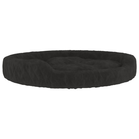 vidaXL Hundebett Schwarz 110x90x23 cm Plüsch
