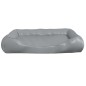 vidaXL Hundebett Hellgrau 105x80x25 cm Kunstleder vidaXL Hundebett Hellgrau 105x80x25 cm Kunstleder