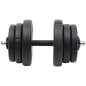 vidaXL Kurzhantel mit Gewichten 40 kg vidaXL Kurzhantel mit Gewichten 40 kg