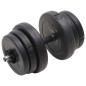 vidaXL Kurzhantel mit Gewichten 40 kg vidaXL Kurzhantel mit Gewichten 40 kg