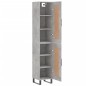 vidaXL Highboard Betongrau 34,5x34x180 cm Holzwerkstoff vidaXL Highboard Betongrau 34,5x34x180 cm Holzwerkstoff