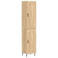 vidaXL Highboard Sonoma-Eiche 34,5x34x180 cm Holzwerkstoff vidaXL Highboard Sonoma-Eiche 34,5x34x180 cm Holzwerkstoff
