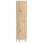 vidaXL Highboard Sonoma-Eiche 34,5x34x180 cm Holzwerkstoff vidaXL Highboard Sonoma-Eiche 34,5x34x180 cm Holzwerkstoff