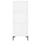 vidaXL Highboard Weiß 34,5x34x180 cm Holzwerkstoff vidaXL Highboard Weiß 34,5x34x180 cm Holzwerkstoff