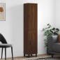 vidaXL Highboard Braun Eichen-Optik 34,5x34x180 cm Holzwerkstoff vidaXL Highboard Braun Eichen-Optik 34,5x34x180 cm Holzwerkstoff