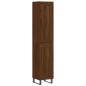 vidaXL Highboard Braun Eichen-Optik 34,5x34x180 cm Holzwerkstoff vidaXL Highboard Braun Eichen-Optik 34,5x34x180 cm Holzwerkstoff