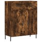vidaXL Highboard Räuchereiche 69,5x34x180 cm Holzwerkstoff vidaXL Highboard Räuchereiche 69,5x34x180 cm Holzwerkstoff