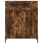 vidaXL Highboard Räuchereiche 69,5x34x180 cm Holzwerkstoff vidaXL Highboard Räuchereiche 69,5x34x180 cm Holzwerkstoff