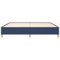 vidaXL Bettgestell ohne Matratze Blau 200x200 cm Stoff vidaXL Bettgestell ohne Matratze Blau 200x200 cm Stoff