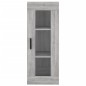 vidaXL Highboard Grau Sonoma 34,5x34x180 cm Holzwerkstoff vidaXL Highboard Grau Sonoma 34,5x34x180 cm Holzwerkstoff