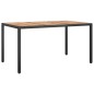 vidaXL 7-tlg. Garten-Essgruppe mit Kissen Schwarz Poly Rattan vidaXL 7-tlg. Garten-Essgruppe mit Kissen Schwarz Poly Rattan