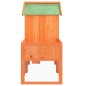 vidaXL Kaninchenstall Braun 170x63x113 cm Massivholz Kiefer vidaXL Kaninchenstall Braun 170x63x113 cm Massivholz Kiefer