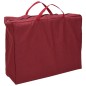 vidaXL Baby-Laufstall mit Matratze Rot Leinenstoff vidaXL Baby-Laufstall mit Matratze Rot Leinenstoff
