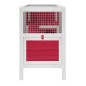 vidaXL Kaninchenstall Rot 103x44x69,5 cm Massivholz Kiefer vidaXL Kaninchenstall Rot 103x44x69,5 cm Massivholz Kiefer