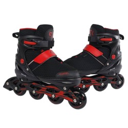 Street Rider Inline-Skates Verstellbar Pro Schwarz Größe 38-42