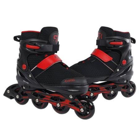 Street Rider Inline-Skates Verstellbar Pro Schwarz Größe 38-42