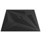 vidaXL Wandpaneele 24 Stk. Schwarz 50x50 cm EPS 6 m² Stern vidaXL Wandpaneele 24 Stk. Schwarz 50x50 cm EPS 6 m² Stern