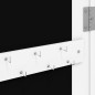 vidaXL Spiegel-Schmuckschrank mit LED-Beleuchtung Wandmontage Weiß vidaXL Spiegel-Schmuckschrank mit LED-Beleuchtung Wandmontage Weiß