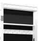 vidaXL Spiegel-Schmuckschrank mit LED-Beleuchtung Wandmontage Weiß vidaXL Spiegel-Schmuckschrank mit LED-Beleuchtung Wandmontage Weiß