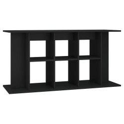 vidaXL Aquariumständer Schwarz 120x40x60 cm Holzwerkstoff