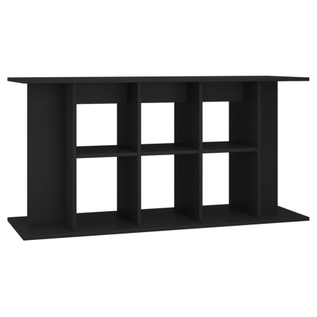 vidaXL Aquariumständer Schwarz 120x40x60 cm Holzwerkstoff