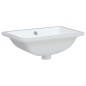vidaXL Waschbecken Weiß 41,5x26x18,5 cm Rechteckig Keramik vidaXL Waschbecken Weiß 41,5x26x18,5 cm Rechteckig Keramik