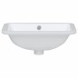 vidaXL Waschbecken Weiß 41,5x26x18,5 cm Rechteckig Keramik vidaXL Waschbecken Weiß 41,5x26x18,5 cm Rechteckig Keramik