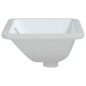 vidaXL Waschbecken Weiß 41,5x26x18,5 cm Rechteckig Keramik vidaXL Waschbecken Weiß 41,5x26x18,5 cm Rechteckig Keramik