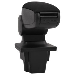vidaXL Auto-Armlehne Schwarz 16x35x(30-49) cm ABS