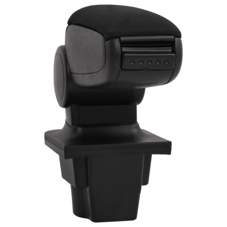 vidaXL Auto-Armlehne Schwarz 16x35x(30-49) cm ABS