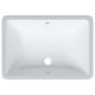 vidaXL Waschbecken Weiß 52x38,5x19,5 cm Rechteckig Keramik vidaXL Waschbecken Weiß 52x38,5x19,5 cm Rechteckig Keramik