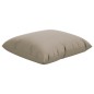 vidaXL Zierkissen 4 Stk. Taupe 40x40 cm Stoff vidaXL Zierkissen 4 Stk. Taupe 40x40 cm Stoff