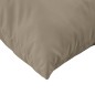 vidaXL Zierkissen 4 Stk. Taupe 40x40 cm Stoff vidaXL Zierkissen 4 Stk. Taupe 40x40 cm Stoff