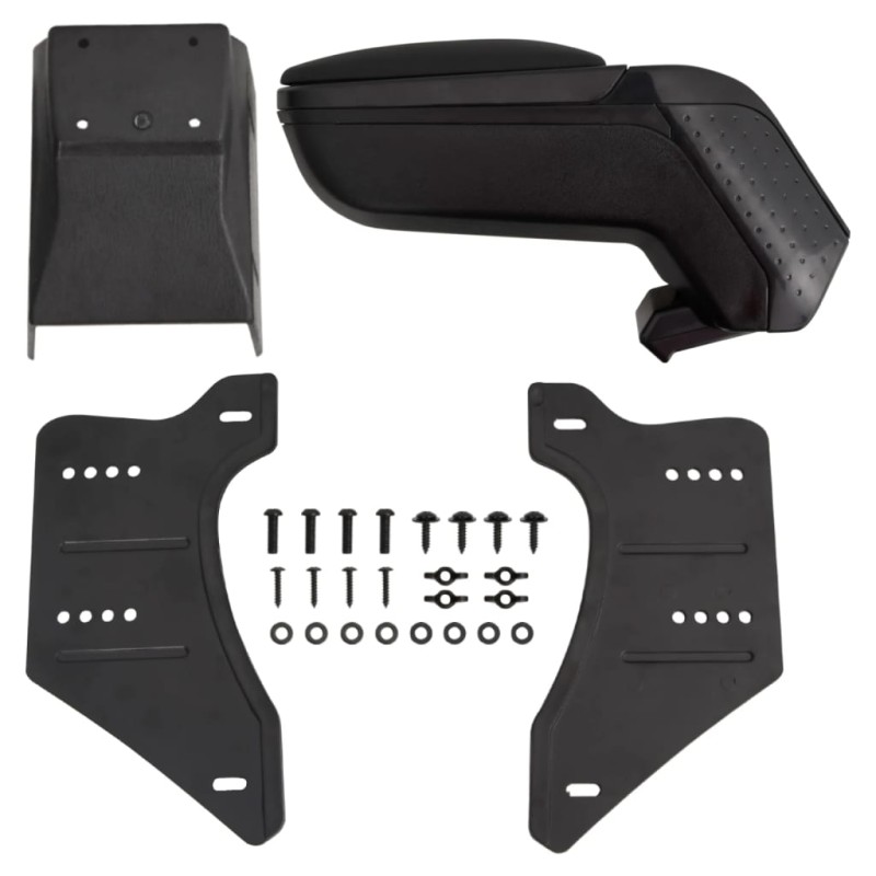 vidaXL Auto-Armlehne Universal Schwarz 13x33x(33-53) cm ABS vidaXL Auto-Armlehne Universal Schwarz 13x33x(33-53) cm ABS