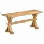 vidaXL Sitzbank 110x35x45 cm Massivholz Mango vidaXL Sitzbank 110x35x45 cm Massivholz Mango