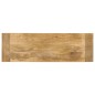 vidaXL Sitzbank 110x35x45 cm Massivholz Mango vidaXL Sitzbank 110x35x45 cm Massivholz Mango