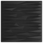 vidaXL Wandpaneele 12 Stk. Schwarz 50x50 cm EPS 3 m² Stein vidaXL Wandpaneele 12 Stk. Schwarz 50x50 cm EPS 3 m² Stein