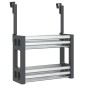 vidaXL Unterschrank-Organizer 34x12x26 cm Aluminium vidaXL Unterschrank-Organizer 34x12x26 cm Aluminium