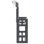 vidaXL Unterschrank-Organizer 34x12x26 cm Aluminium vidaXL Unterschrank-Organizer 34x12x26 cm Aluminium