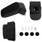 vidaXL Auto-Armlehne Schwarz 12x37x(31-48) cm ABS vidaXL Auto-Armlehne Schwarz 12x37x(31-48) cm ABS
