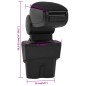 vidaXL Auto-Armlehne Schwarz 17x32x(35,5-52) cm ABS vidaXL Auto-Armlehne Schwarz 17x32x(35,5-52) cm ABS