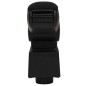 vidaXL Auto-Armlehne Schwarz 12x34x(35-47) cm ABS vidaXL Auto-Armlehne Schwarz 12x34x(35-47) cm ABS