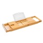 HI Badewannenablage Ausziehbar Bambus (70-105)x22x4 cm HI Badewannenablage Ausziehbar Bambus (70-105)x22x4 cm